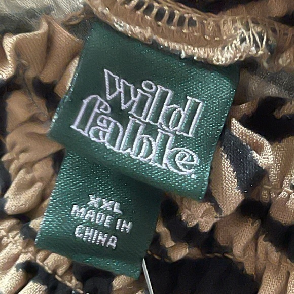 Woman’s leopard crop‎ top, women’s blouse, leopard print top size 2X - Picture 5 of 5